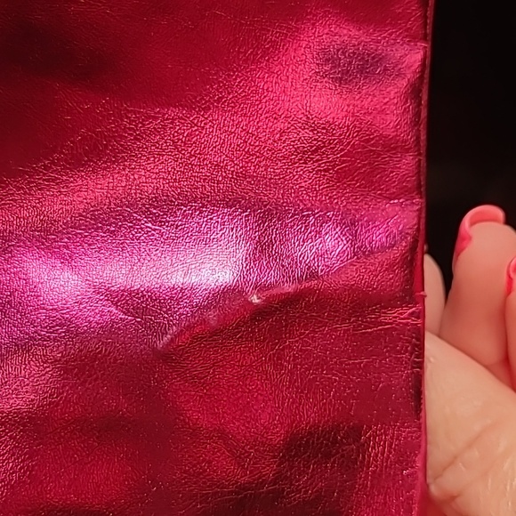 Buddy Love Metallic Pink Women's Blazer Jacket Sz S - Picture 5 of 7